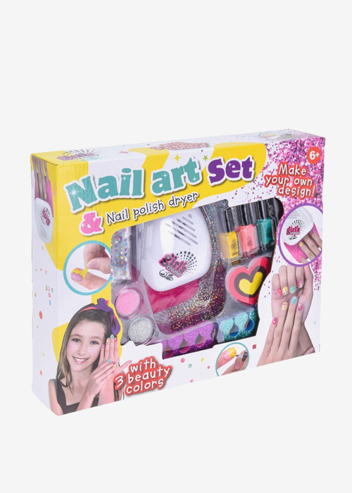 Nail Art Set with Nail Dryer - Ace Hardware Maldives