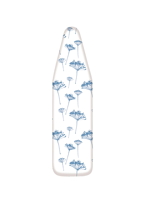 Homz 15 in. W x 55 in. L Cotton Blue Ironing Board Cover - Ace Hardware ...