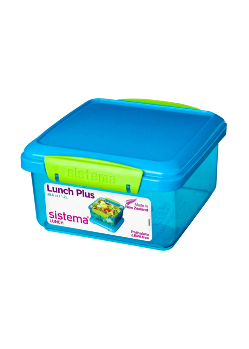 Sistema Lunch Plus Sandwich Box, 1.2 L, Assorted Colors - Ace Hardware ...