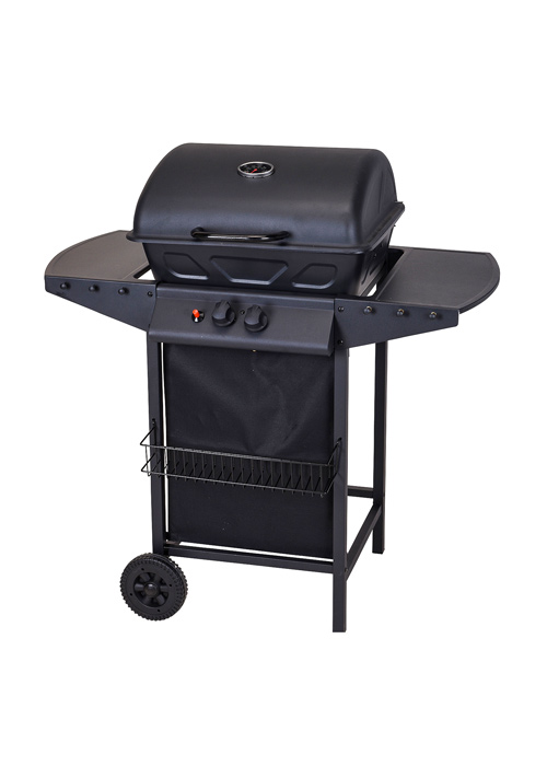 BBQ Collection Black Barbecue On Wheels 2-burner - Ace Hardware Maldives