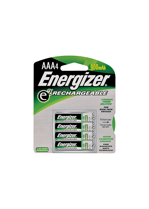 0 Energizer Recharge NiMH AAA 1.2 V Rechargeable Battery 4 Pack - Ace ...