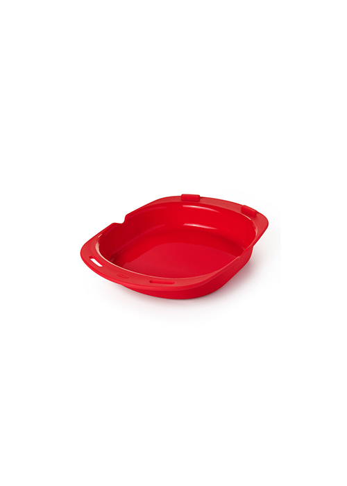 OXO Good Grips Red Silicone Microwave Omlette Maker - 8 in. x 2 in ...